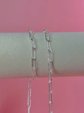 Chunky Sparkle Paperclip Chain