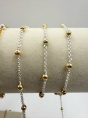 Mixed Metal Satellite Chain with-SQ1443096