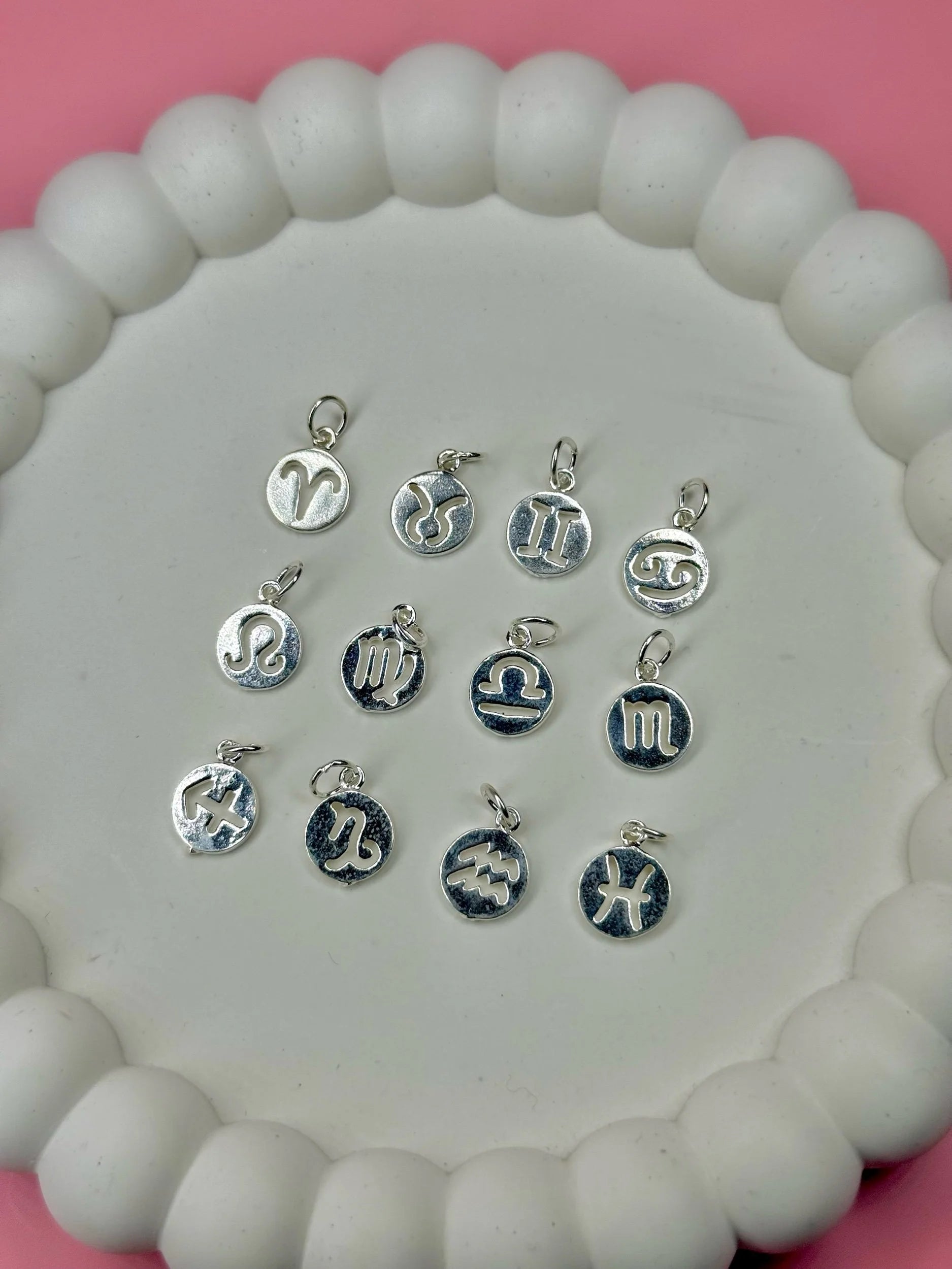 Zodiac Disc Charms-SQ4068718