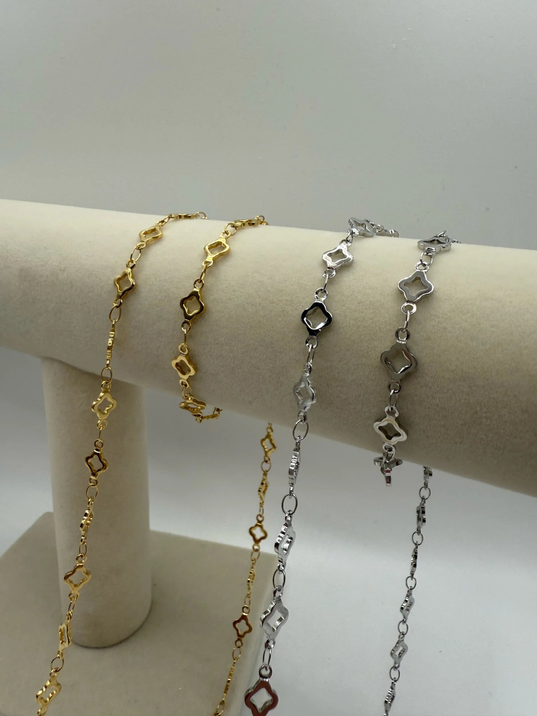 Stainless Steel Clover Chain-SQ0181752