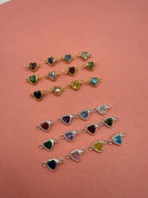 Heart Birthstone Connectors-SQ6866014
