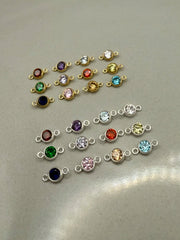Round Birthstone Connectors-SQ2083538