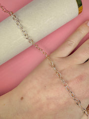 Mixed Metal Chunky Round Cable Chain