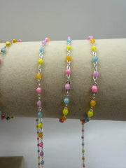 Enamel Cable Chain - Pastel-SQ6286010