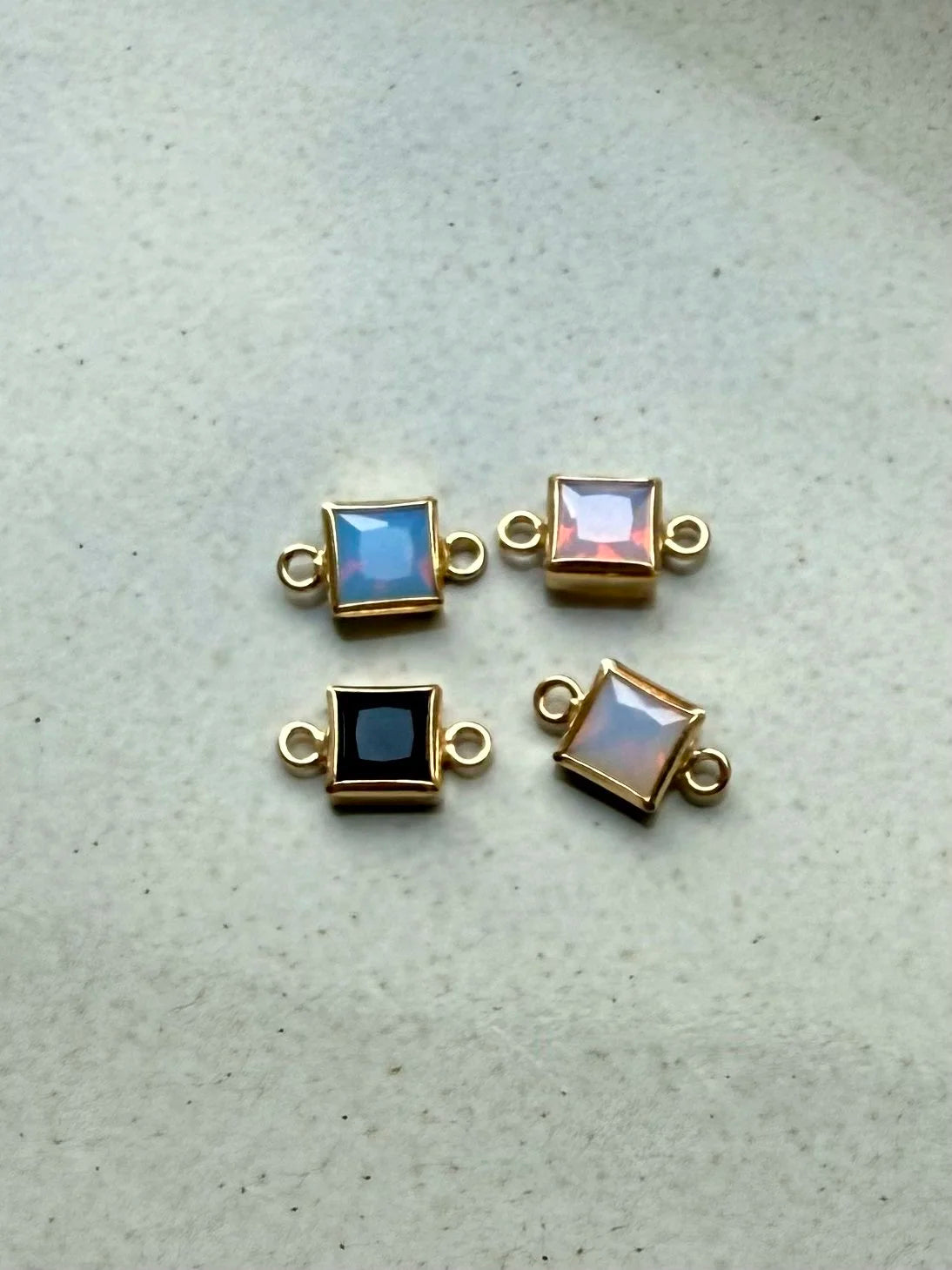 Gold Filled Square Connectors-SQ4283808
