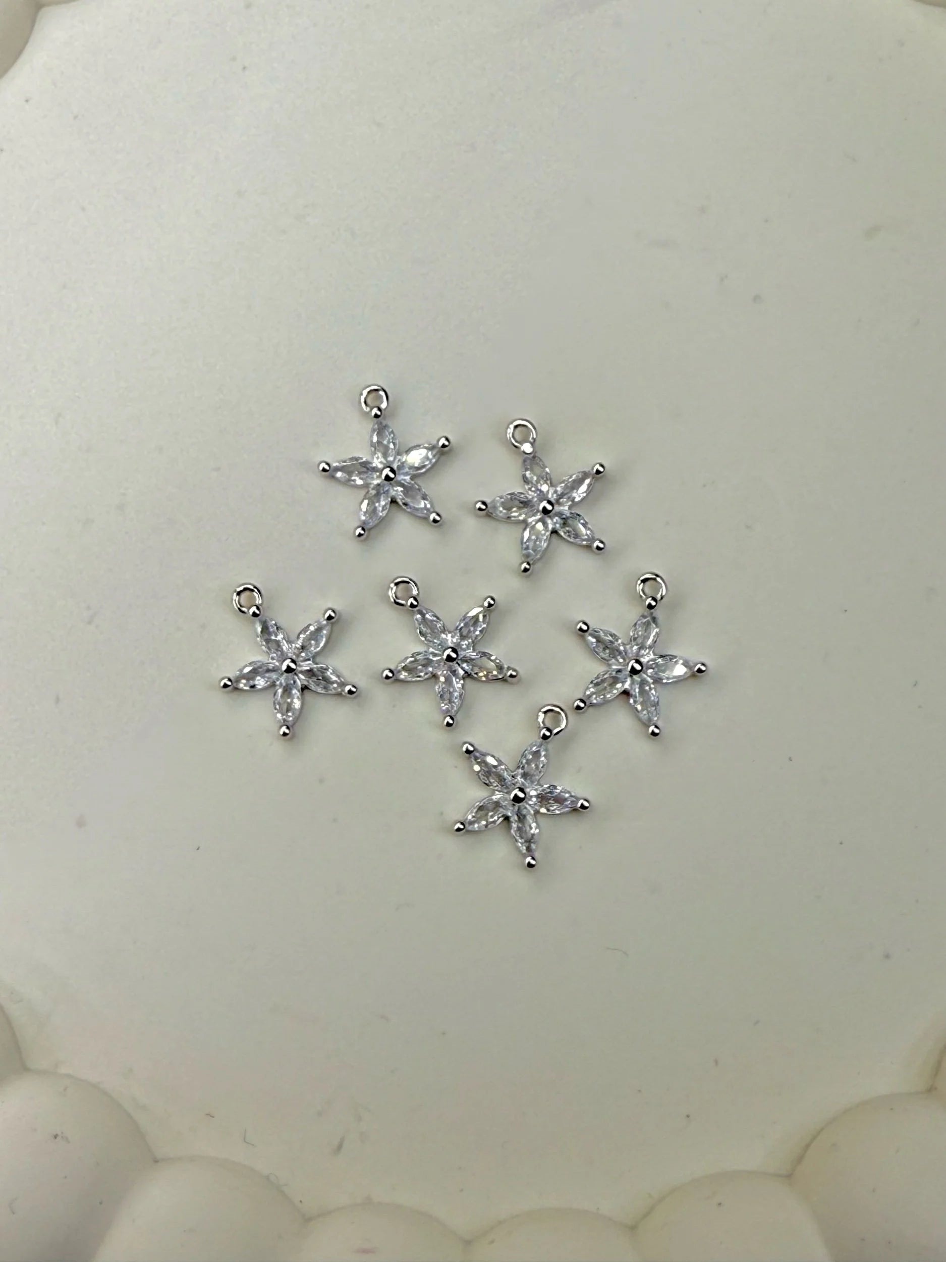 Crystal Star Charm