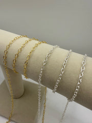 Hammered Cable Chain-SQ0224332