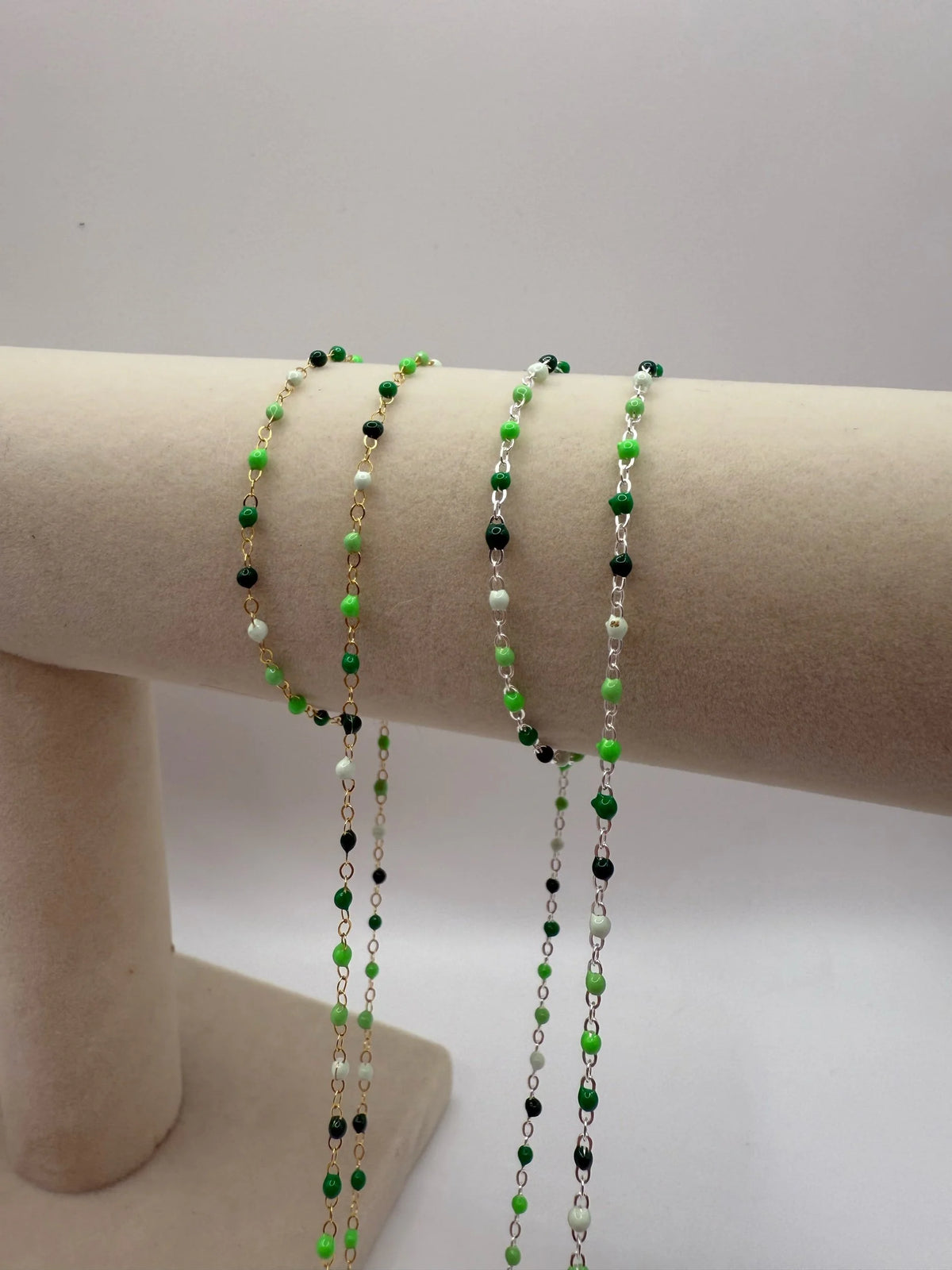 Enamel Cable Chain - Greens-SQ6301387