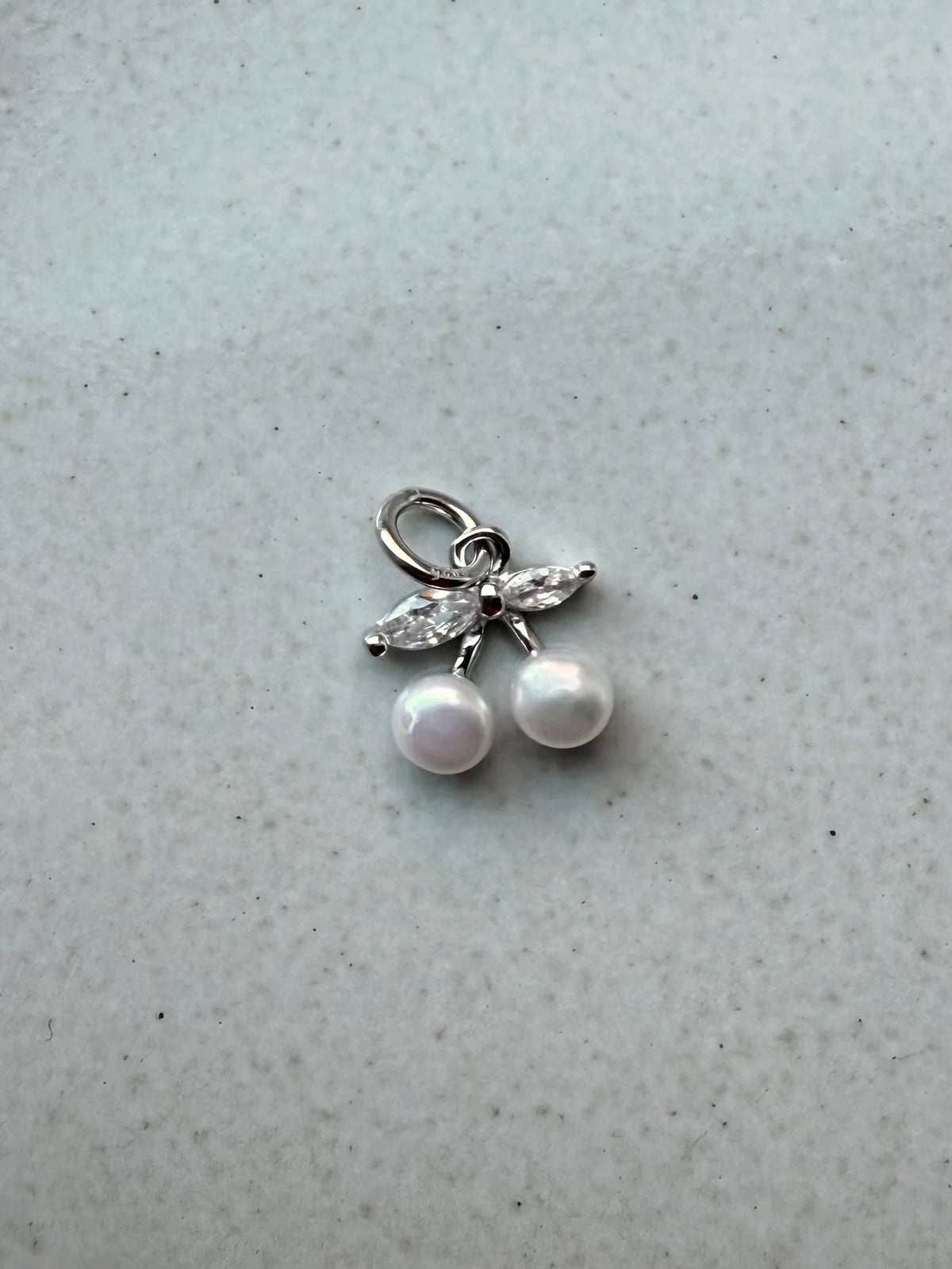 Cherry Pearl Charm