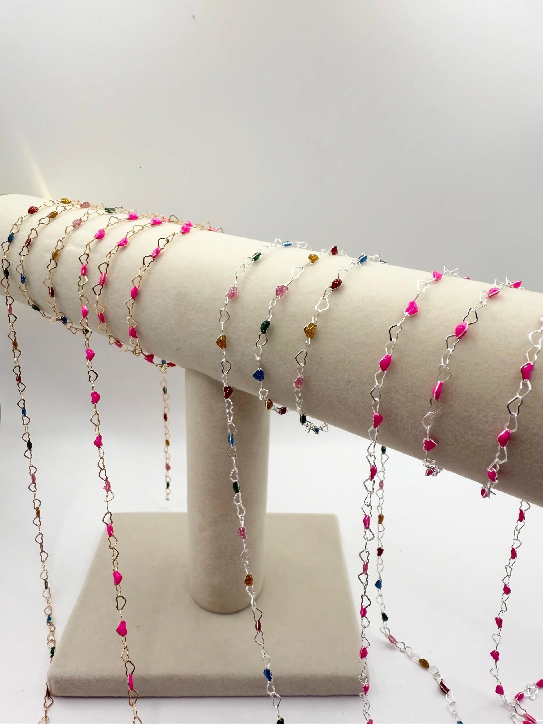 Heart Enamel Chain-SQ6447893
